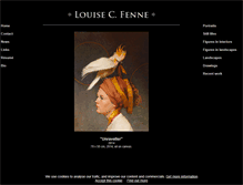 Tablet Screenshot of louisefenne.com